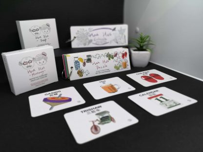 Hua Hee Family pack comprises all our signature games for seniors - from memory matching, story telling, charades, puzzles to colouring!